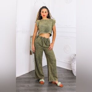 Olive Green Women's set
